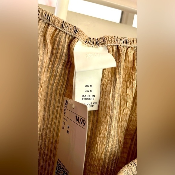 H&M Bardot off-shoulder or on top Sz M - Picture 4 of 6